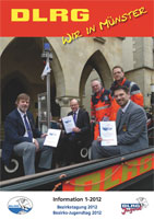 Deckblatt der Mitgliederinfo 1 - 2012